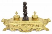 MAITLAND-SMITH GILT ENCRIER IN