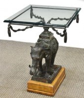 MAITLAND-SMITH GLASS-TOP BRONZ