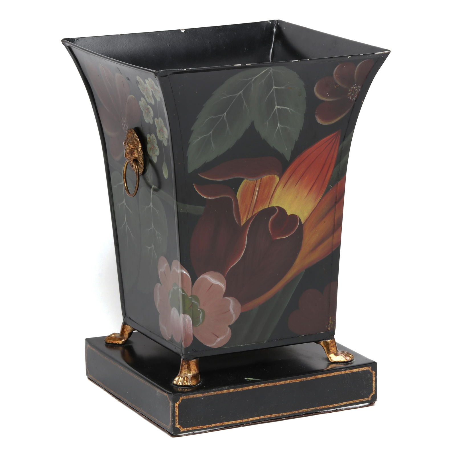MAITLAND SMITH, HAND-PAINTED TOLE