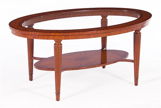 Maitland-Smith inlaid mahogany