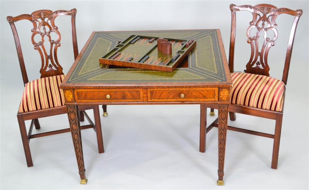 MAITLAND SMITH INLAID MAHOGANY