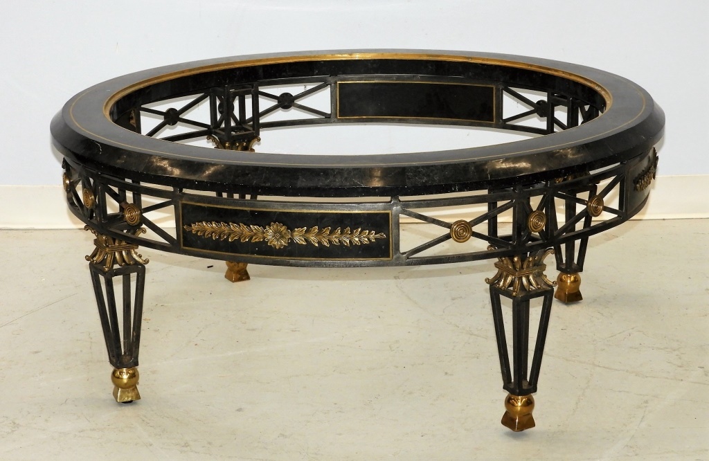 MAITLAND-SMITH IRON BRASS MARBLE