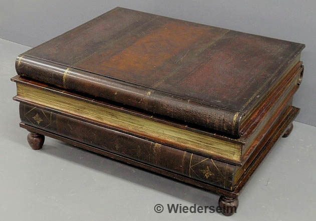 Maitland Smith leather book-form