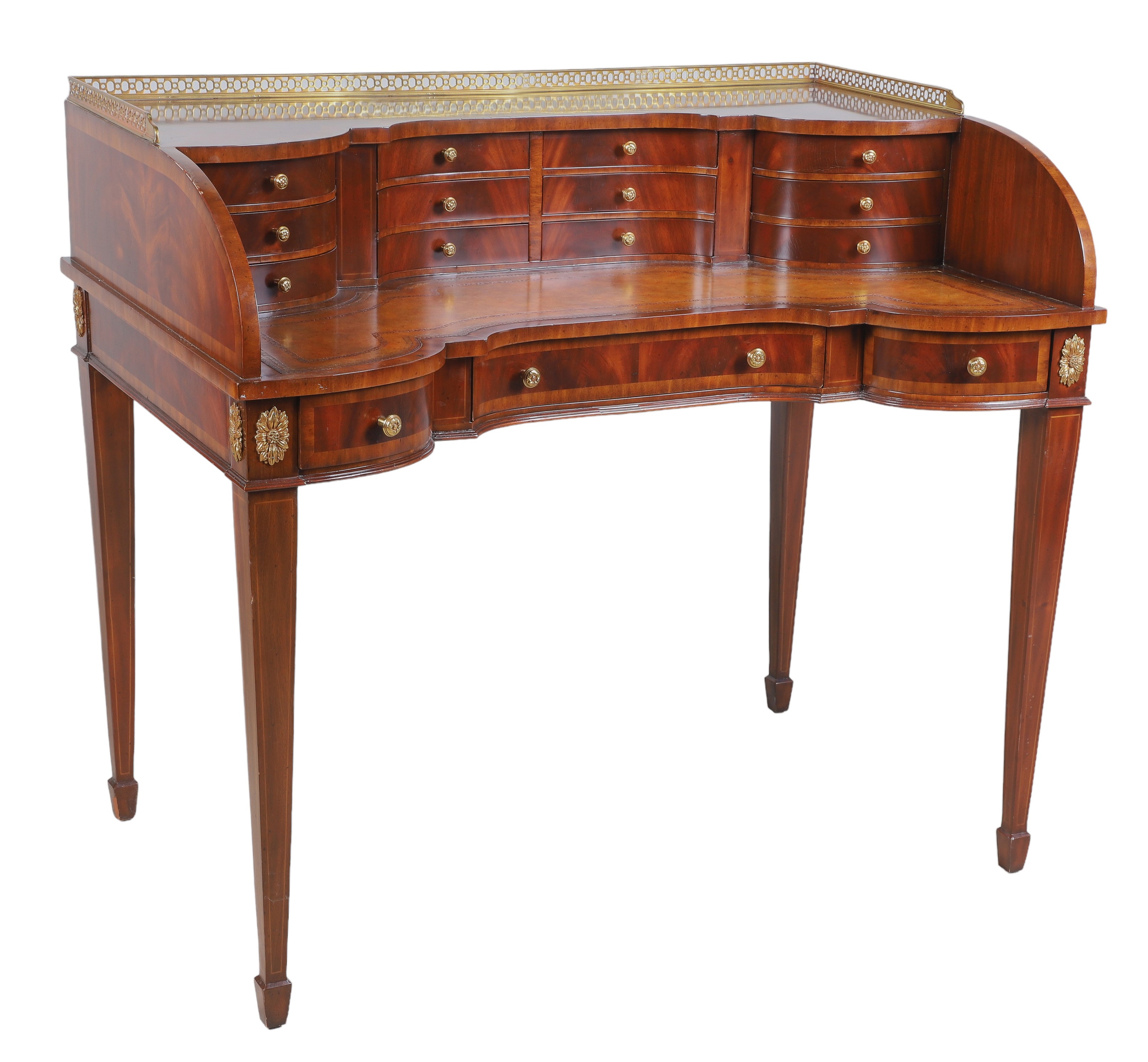 Maitland Smith mahogany inlaid