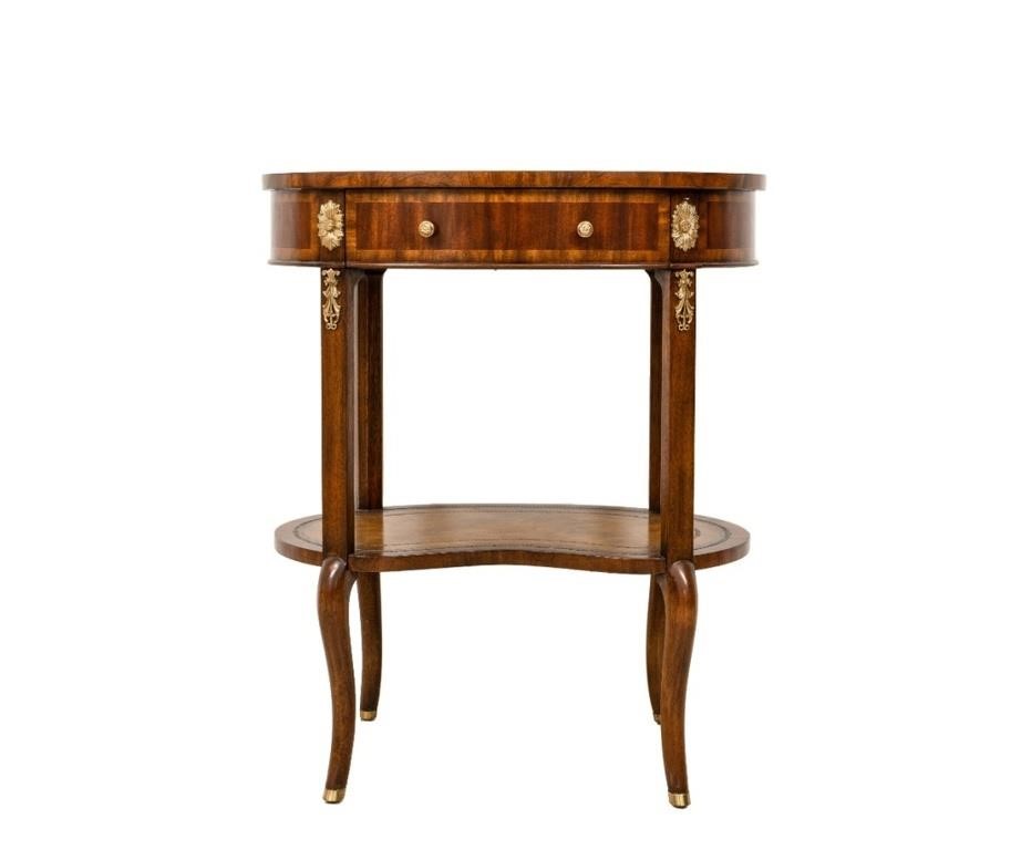 Maitland-Smith mahogany oval