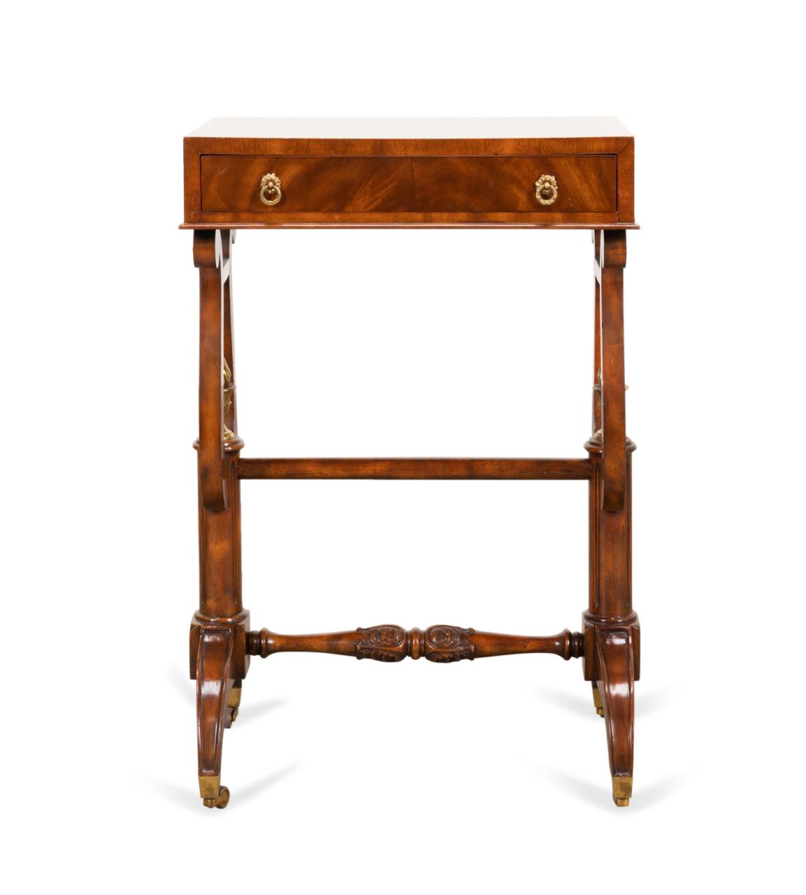 MAITLAND SMITH MAHOGANY SIDE TABLE,