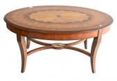 MAITLAND SMITH OVAL COFFEE TAB