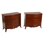MAITLAND SMITH PAIR BOMBE CHES