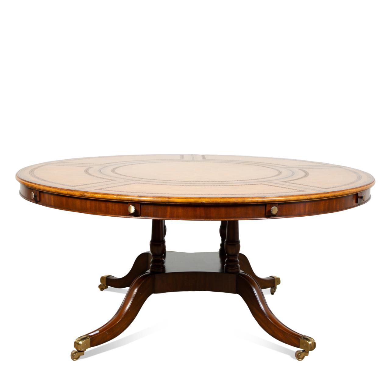 MAITLAND SMITH ROUND LEATHER TOP