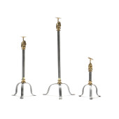 MAITLAND SMITH, SET OF BRASS M