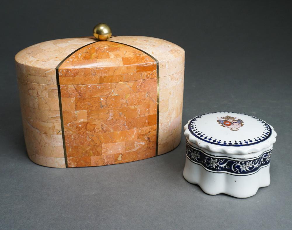 MAITLAND-SMITH WOOD INLAID STONE