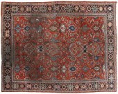 Majal rug, repeating floral an