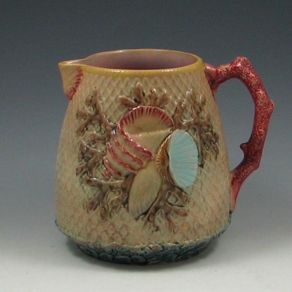 Majolica Copeland Pitcher marked