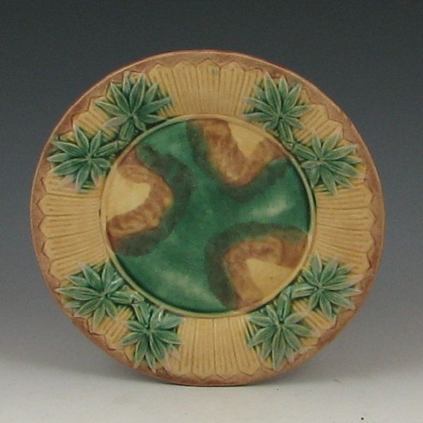 Majolica Etruscan Bamboo Plate