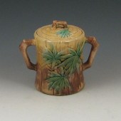 Majolica Etruscan Bamboo Sugar