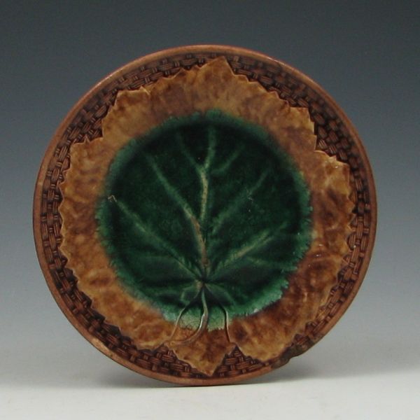 Majolica Etruscan Maple Leaf