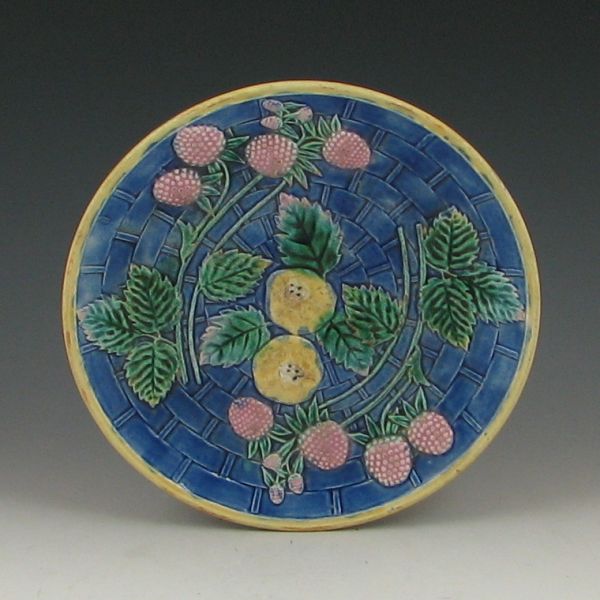 Majolica Etruscan Woven Plate