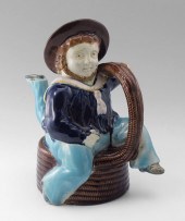 MAJOLICA ISLE OF MAN THREE LEG