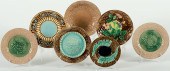 Majolica Plates American and B