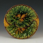 Majolica Wannopee Plate marked