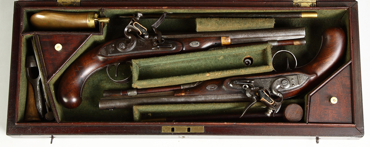 Major William Prevost Buffs Pair of