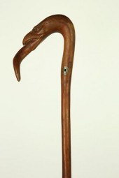 MALACCA FOLK ART CARVED FIGURA