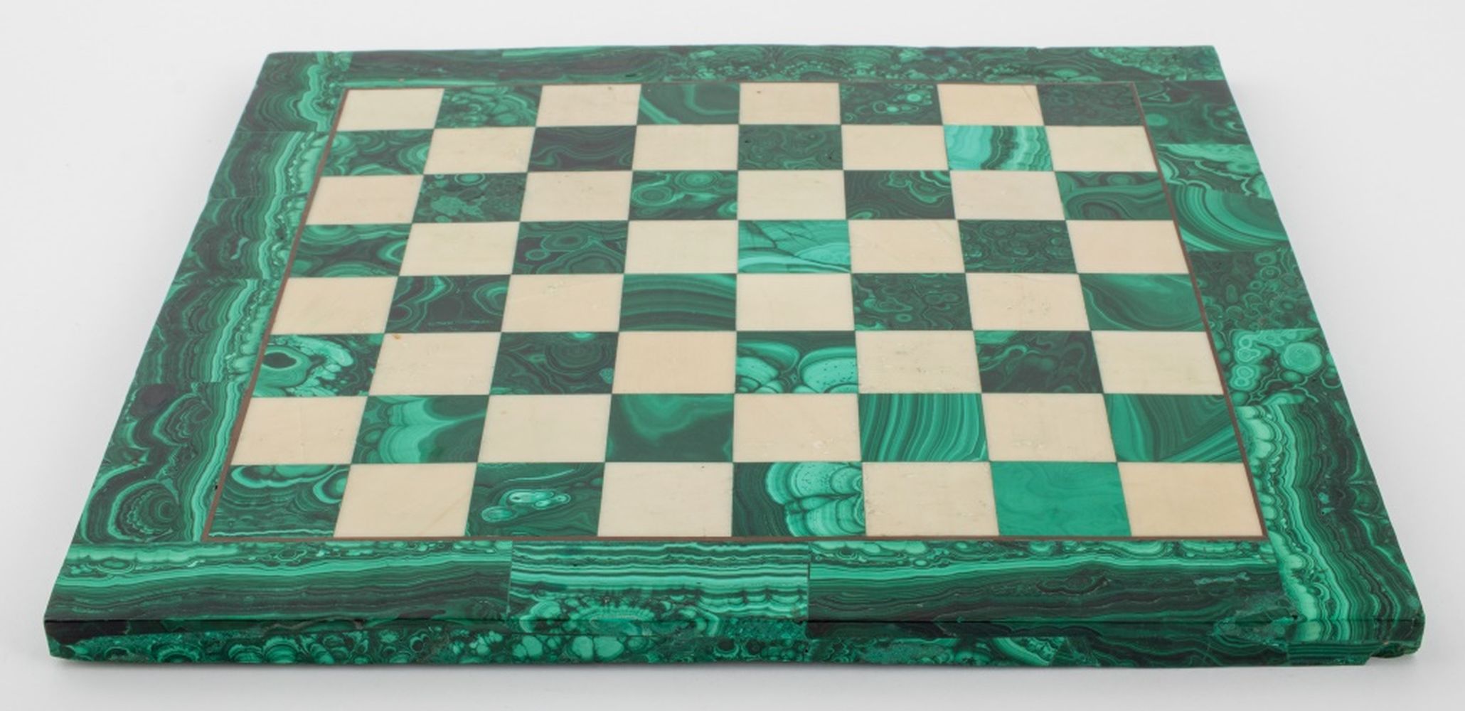 MALACHITE CHESS GAME BOARD