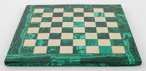 MALACHITE CHESS GAME BOARDMalachite
