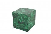 MALACHITE TESSELATED DESK CUBE