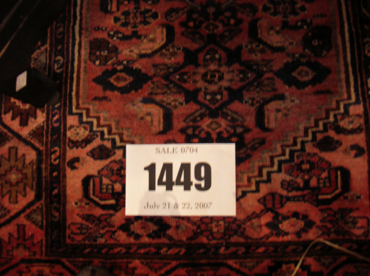 Malayer Carpet,  3' 6" x 6' 4".