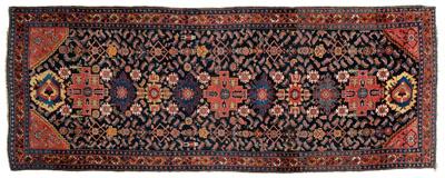 Malayer rug, eleven geometric and