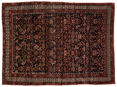 Malayer rug, overall repeating d