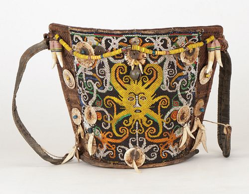 MALAYSIAN DAYAK BEADED BABY