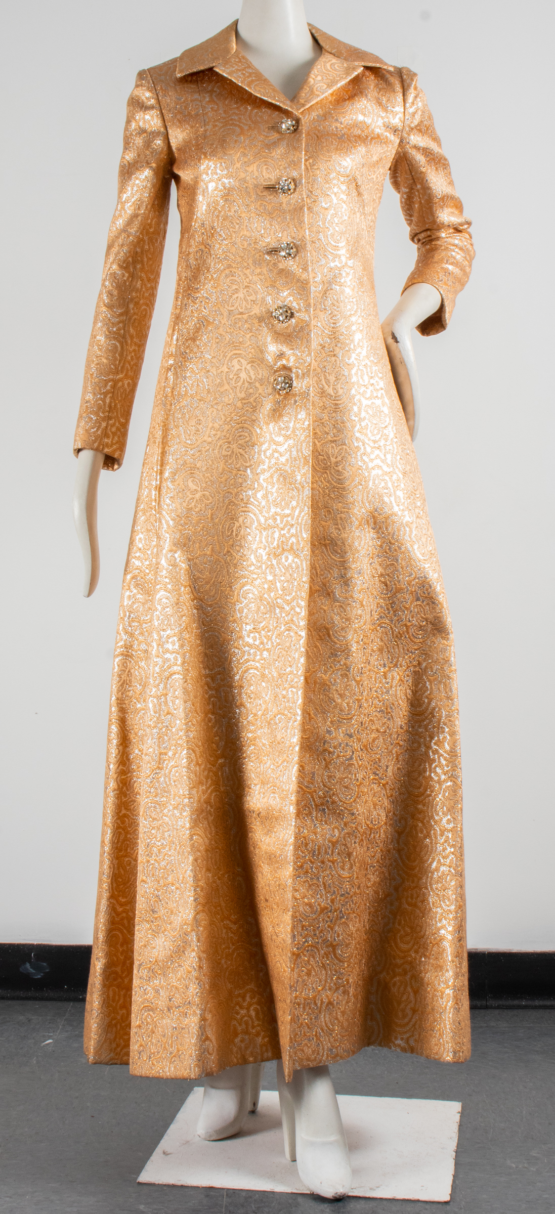 MALCOLM STARR METALLIC BROCADE