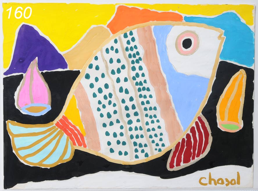 Malcom Chazal Fish 22'' x 30''