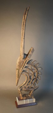 MALI, AFRICAN CARVED AND DECOR