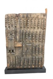 MALI CARVED WOOD DOGON DOORMal