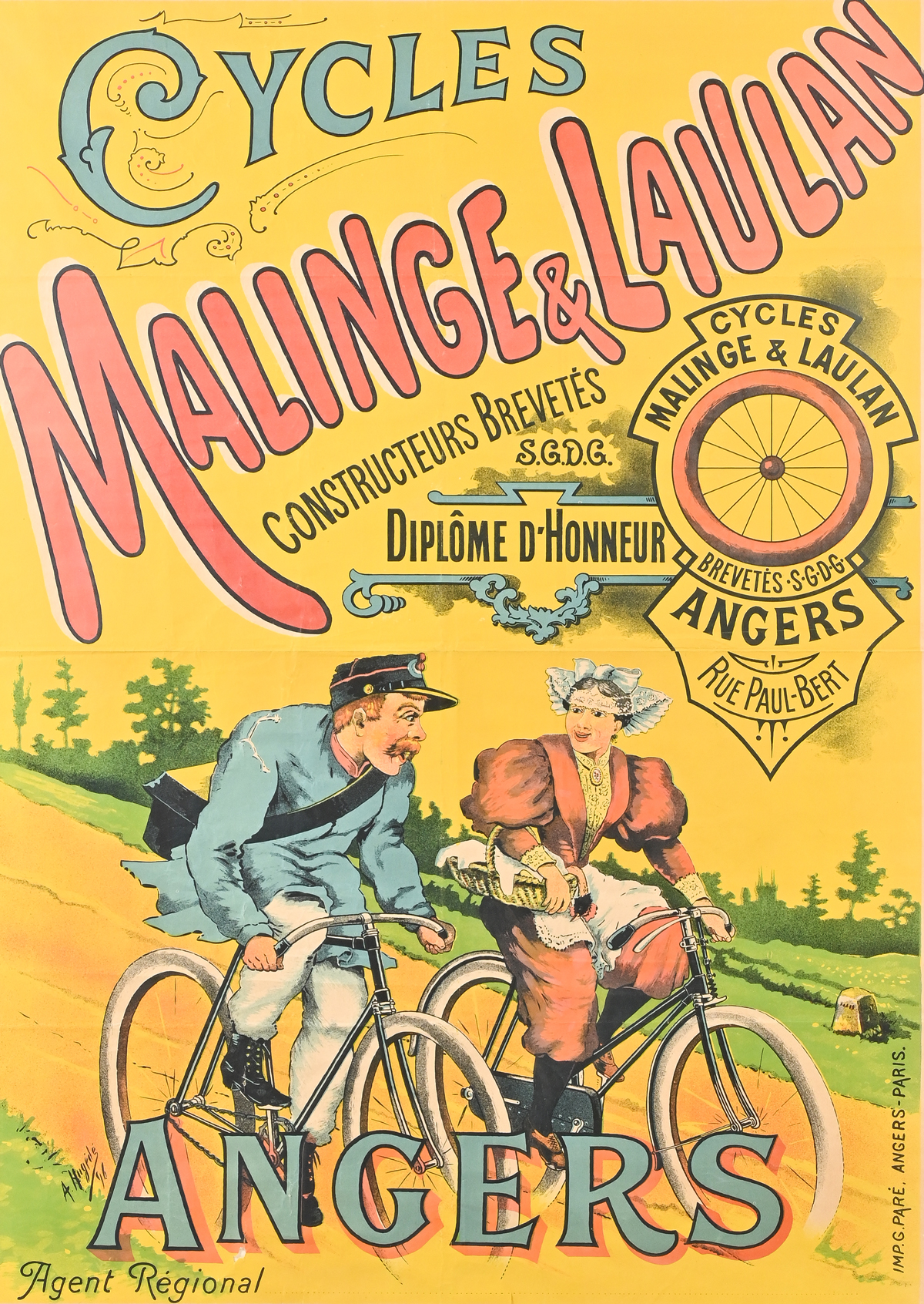 MALINGE & LAULAN FRENCH BICYCLE