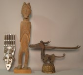 MALINKE MASK TEKE CONGO CARVED