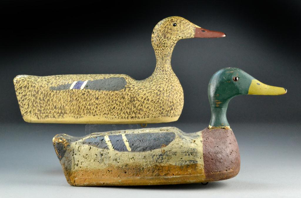 Mallard Cork Highhead Duck Decoys -