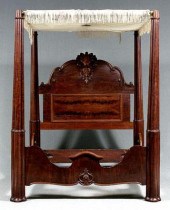 Mallard four poster bed, mahog