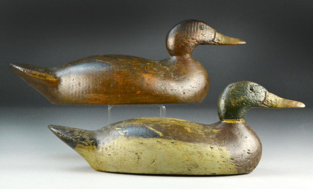 Mallard Pair Duck Decoy -