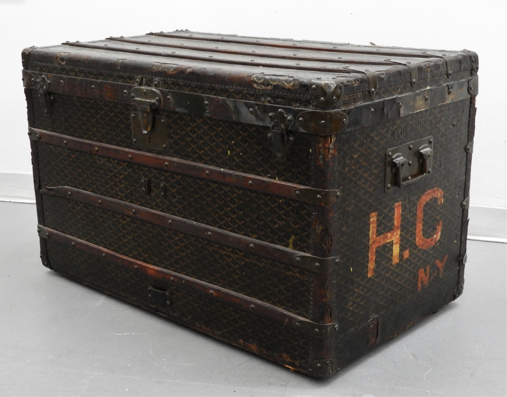 MALLES GOYARD FRENCH STEAMER