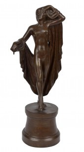 MALVINA HOFFMAN BRONZE, WINNIE
