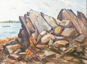 MALVINA HOFFMAN OIL ON CANVASM