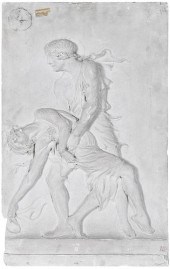 MALVINA HOFFMAN PLASTER RELIEF