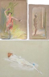 MALVINA HOFFMAN THREE FIGURAL