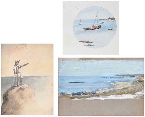 MALVINA HOFFMAN THREE WORKS ON