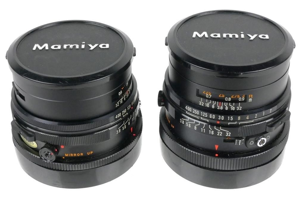 MAMIYA 6X7 LENSES (2)Two Mamiya