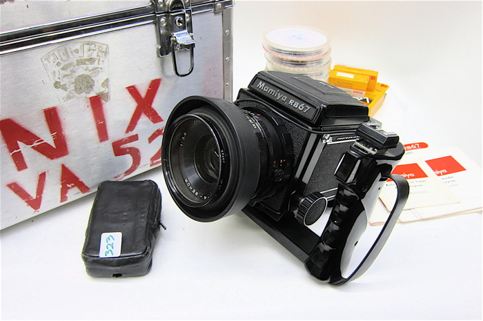 MAMIYA RB67 CAMERA WITH LENS AND